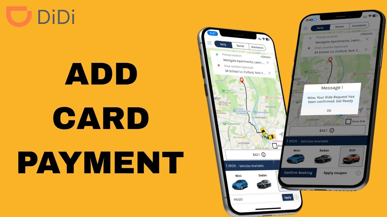 How To Add Card Payment On DiDi App