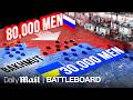 30k Ukrainians Vs 80k Russian Troops The Battle For Bakhmut Battle Board Daily Mail