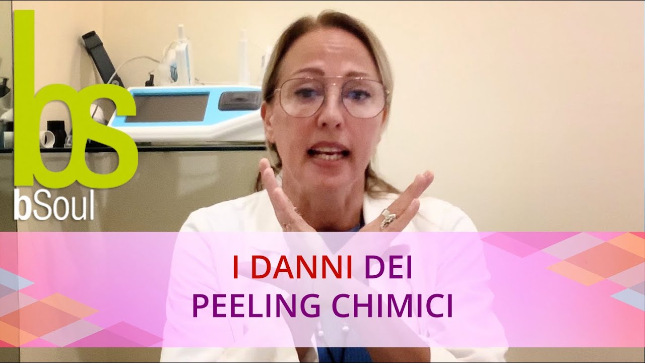 I danni dei peeling chimici! Video educational