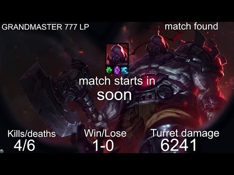 Thebausffs Sion Top vs Aatrox 13/05/2024