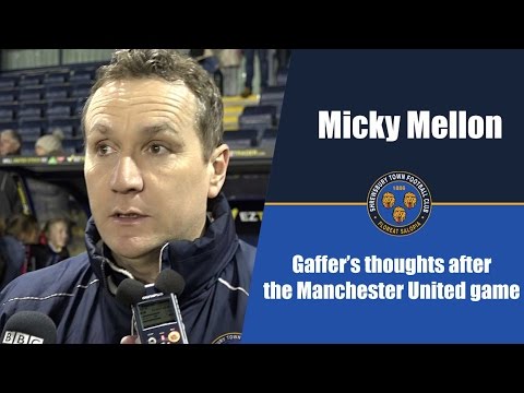 Micky Mellon post Manchester United (H) - Town TV
