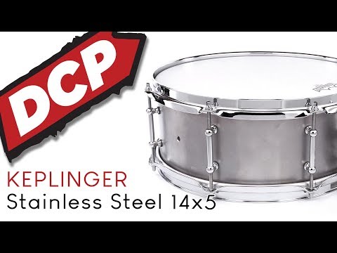 Keplinger Stainless Steel Snare Drum 14x5