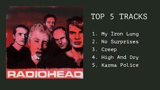 Download lagu THE BEST SONG BY RADIOHEAD | TOP 5 TRACKS mp3