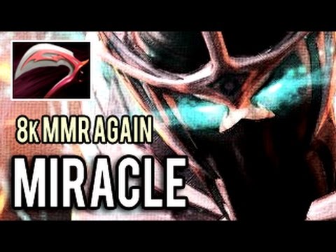 Miracle 8k MMR AGAIN!!! MIRACLE 8978 MMR Plays Phantom Assassin Dota 2