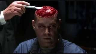Hannibal Lecter feeds Krendler his last meal