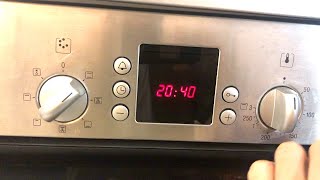 Electric oven BOSCH, How to use, instructions for use program and starting mode Electric Single Oven