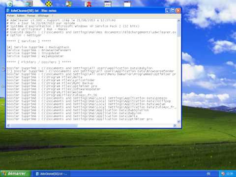 comment nettoyer adware