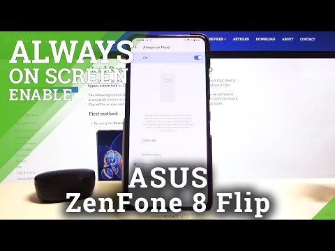 How to Deactivate Always On Display in ASUS ZenFone 8 Flip – Turn Off Lock Screen Features