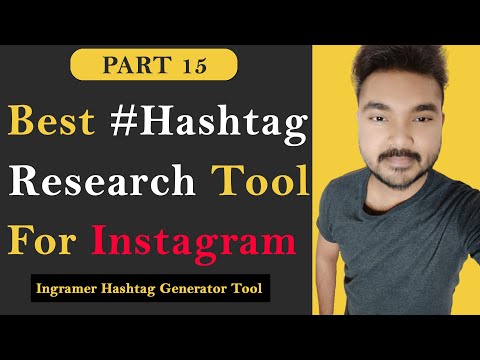 Part 15 - Best Hashtag Research Tool For Instagram || Ingramer Hashtag Generator Tool