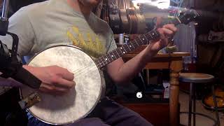 Video thumbnail for 2017 Recording King Dirty Thirties openback tenor banjo by Jake Wildwood & Co