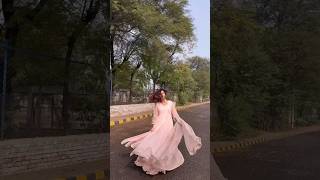 Hand Embroidered Pure Chiffon Sharara - Video 2
