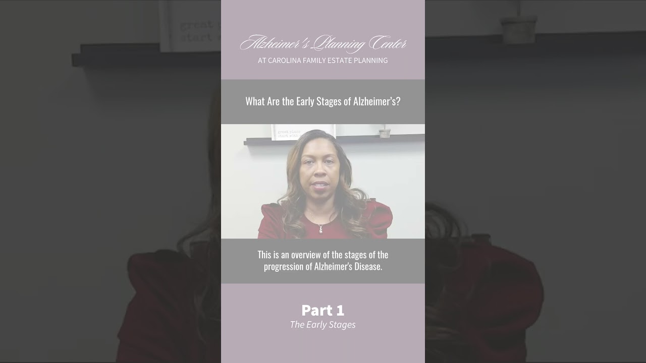 Stages of Alzheimer's Disease - Part 1: The Early Stages