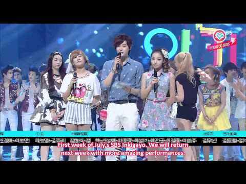 [HeartfxSubs] 120701 SBS Inkigayo f(x) - Mutizen Song (ENG)