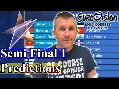Eurovision 2019: Semi Final 1 Qualifiers - Predictions