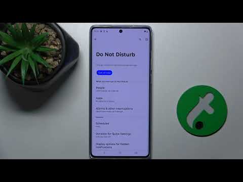 Motorola Moto G85   enable do not disturb mode