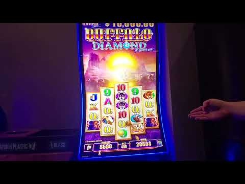 Buffalo diamond slot machine max bet bonus 125 free spins!!