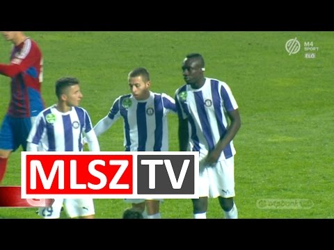 Mbaye Diagne első gólja az Újpest FC - Vasas FC mérkőzésen