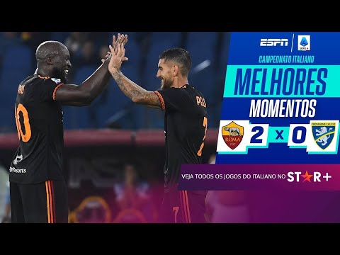 Gols e lances de Roma x Fronsinone