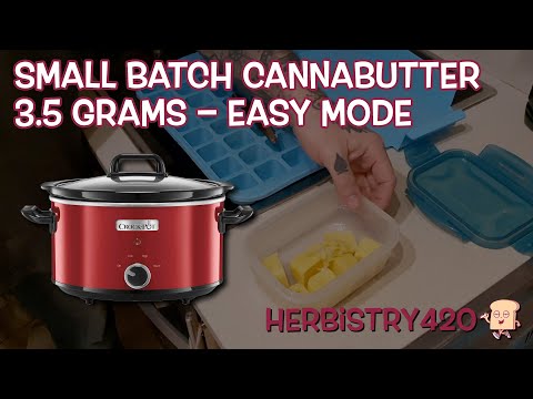 Small Batch Cannabutter Recipe — 3.5g in 4 Hours