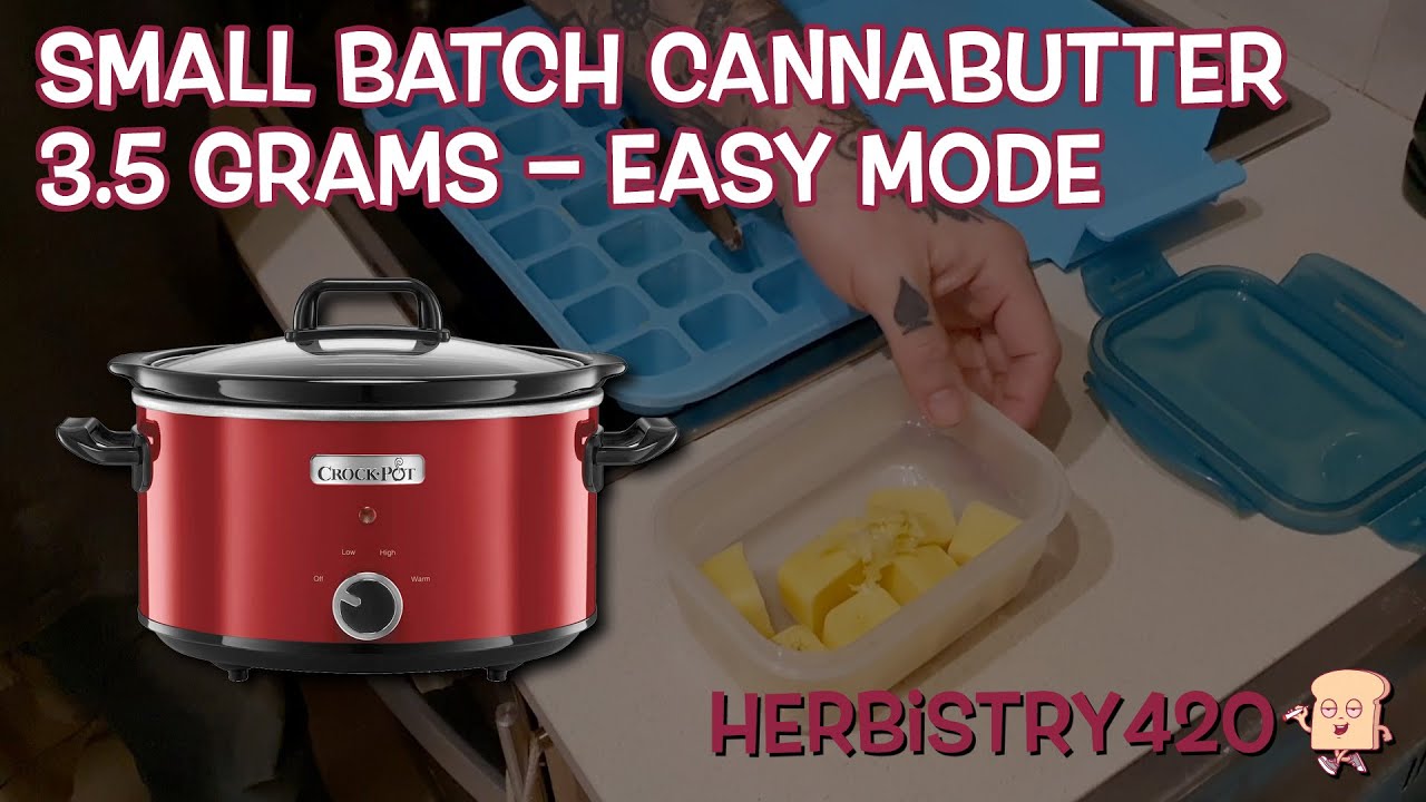 Small Batch Cannabutter Recipe — 3.5g in 4 Hours
