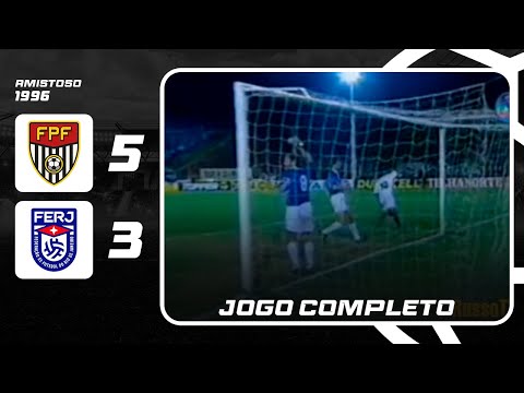 Seleção Paulista 5x3 Seleção Carioca | Amistoso 1996 | Jogo Completo
