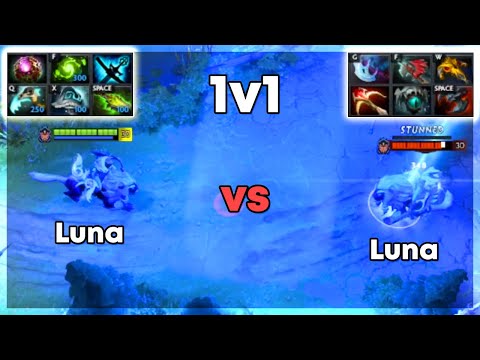 Magic Luna vs Physical Luna | Level 30 Dota 2 1v1 | Who Will Win?