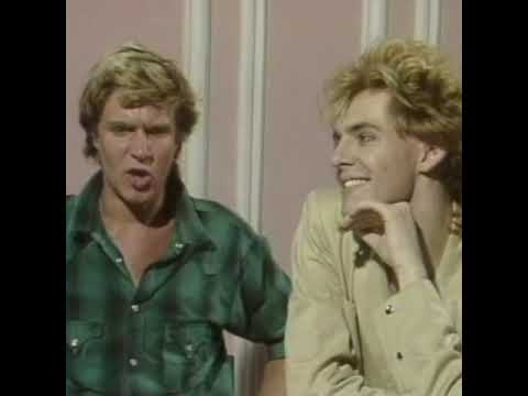Simon le Bon & Nick Rhodes of Duran Duran 1983 TV interview