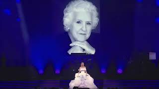 Celine Dion   Somewhere Over The Rainbow Live from Courage World Tour Janurary 2020 4k