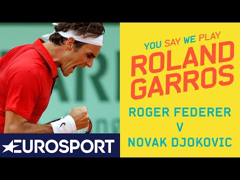 Roger Federer v Novak Djokovic | You Say, We Play - Day 10 | Eurosport