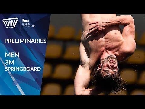 Плавание LIVE 3m Men — Preliminaries | FINA Diving World Cup 2021