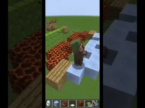 Villager VS Vindicator #minecraft