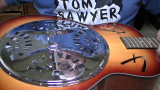 171 RSW Fender Resophonic Guitar Buzz Fix and Setup