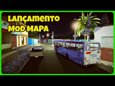 ????Proton Bus Simulator | Novo Mod Mapa Realista | Mapa São Luís do Maranhão | Gameplay PBS