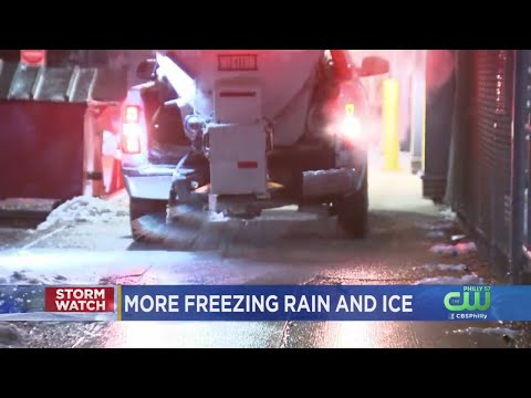 Ice Storm Warning To Be In Effective For Parts Of Delaware Valley Monday Night