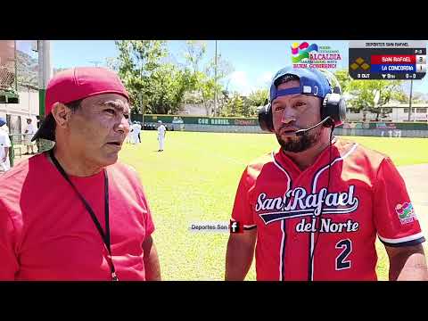 SEMIFINAL  SAN RAFAEL 🆚 LA CONCORDIA /// BEISBOL MAYOR "A" JINOTEGA 2026