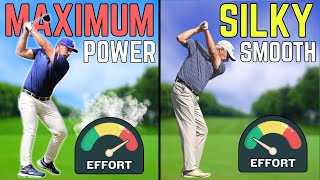 How Hard SHOULD You Swing The Club? (Our Data Might Shock You…)
