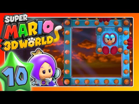 SUPER MARIO 3D WORLD 🐱 Part 10: Secret Gold Train, PC Update & the Cloud World