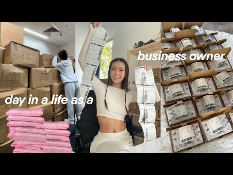 , title : 'a day in a life of a small business owner 📦'
