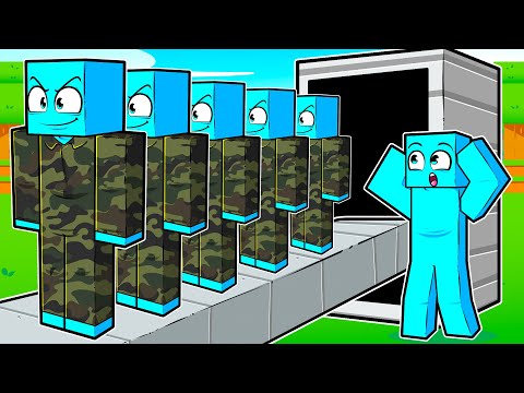 I CREATED an ARMY of Problems CLONES in Minecraft!