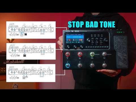 UNLEASH Valeton GP 200: 3 Ways to Connect  to an Amp (4 Cable Method + 2 More)