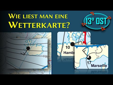 Wie liest man eine Wetterkarte?