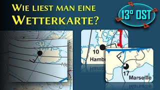 Wie liest man eine Wetterkarte?
