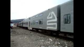 preview picture of video 'Train touristique Charlevoix à Baie-St-Paul: 2012-04-15'