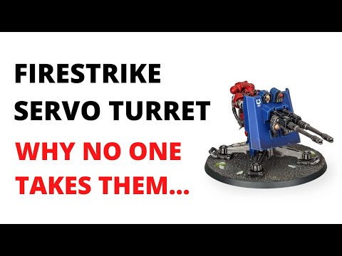 Firestrike Servo Turret Review - an Outclassed Unit in Codex Space Marines?