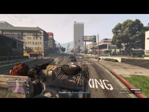 GTA5 ONLINE Armored Boxville VIP WORK Fortified