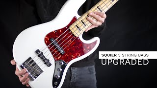 Video thumbnail for Upgrading my Squier Vintage Modified 5 String Jazz Bass by Ratho Quarter