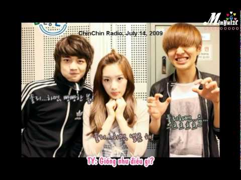 Onew's word gag making TaeYeon WTH ft Minho [ Vietsub by 2C]
