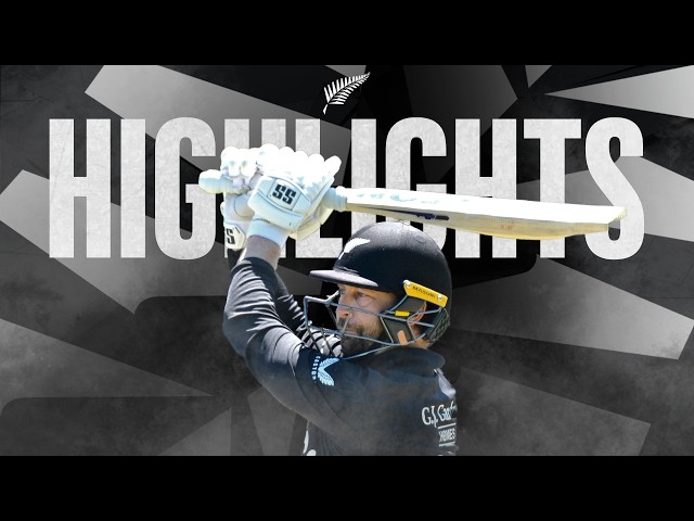 Conway Crashes Opening Half Century | HIGHLIGHTS | BLACKCAPS v South Africa 2nd T20
