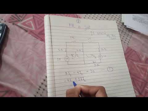 25 sec. - 1min.me kar re KVL ke numerical solve💪😄👌. Easy method se.