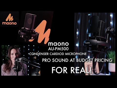 Maono AU-PM500 Condenser Cardiod Microphone